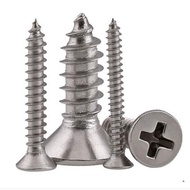 M3.5 M4 M5 M6 stainless steel 316 Phillips countersunk head self-tapping screw flat head wood screw