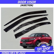 Honda HR-V Door Visor Mugen HRV RU 2014 2015 2016 2017 2018 2019 2020 2021 2022 RV 2023 Injection Ai