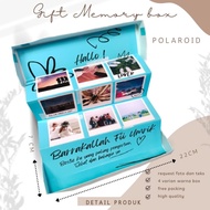 Gift Memory Foto Box polaroid Kado Ultah Hadiah Anniversary Birthday