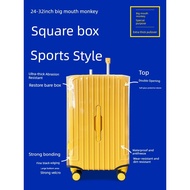 luggage wheel cover luggage cover protector Big mouth monkey 37 points sports protective luggage