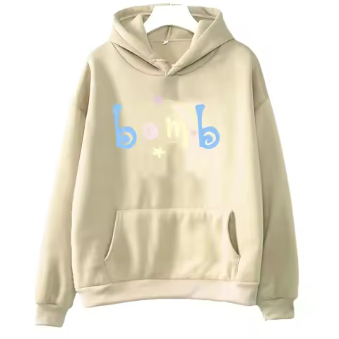 Women Men ILLIT Bomb Logo Hoodies Illit Kpop Aesthetic Sweatshirt Harajuku Fashion PulloversLong Sle