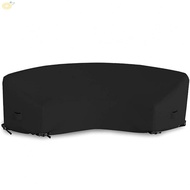 Outdoor Waterproof Curved Outdoor Sectional Cover Patio Sectional Sofa Covers
