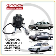 Toyota Corolla SEG AE92 AE101 AE110 AE111 Radiator Cooling Fan Motor