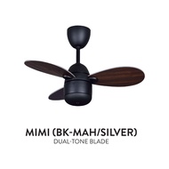 NSB MIMI 28 Inch Dual Tone Colour & Single Tone Colour Blade Ceiling Fan