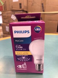 Philips LED E27 6w / 王光