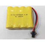Ni-Cd 4.8V 700mah battery AA SM black connector / 4.8V USB Charger