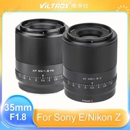VILTROX 35mm F1.8 Full-Frame AF Large Aperture Full Frame Lens for Sony E /Nikon Z5 A7CII A7CR