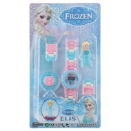 <ARBES> Building Block Watch Children's Electronic Cartoon Watch