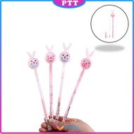 Pena Gliter Karakter Payet Bunny Lucu Gel Pulpen Murah Bolpen Pastel Alat Tulis Sekolah Kantor PTT