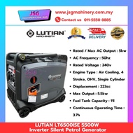 LUTIAN LT6500ISE 5500W Inverter Silent Petrol Generator
