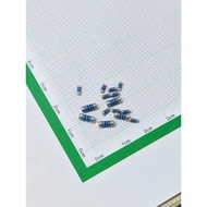 100PCS/lot 1% 0204 SMD MELF Resistors Color Ring Resistors 1% 0R 1R 10R 100R 1K 10K 47K 100K 1M 10M 