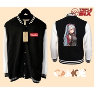 Azur Lane Prinz Eigen Anime Gaming Baseball Varsity Jacket
