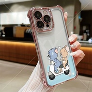 Case OPPO A6 Pro A6 5G Reno 15 Reno 15 Pro R17 FIND X9 FIND X9 Pro Cartoon cat and mouse camera prot