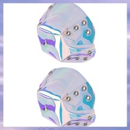 (JMTI) 1 Pair Skate Toe Guards PVC Roller Skate Toe Caps for Roller Skates Toe Cap Protective Cover 