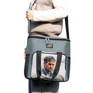 Lunch Bag & Roger Federer Abstract Art Portrait