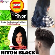 Rivon Hair Darkening Dye - Black ( Inai Rambut)