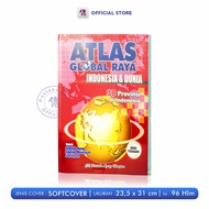 Atlas Edisi Terbaru 38 Provinsi / Atlas Global Raya Besar Dilengkapi Pengetahuan Umum Wawasan Nusant