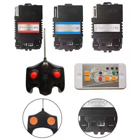 For FY6V FY12V 27M Receiver Powerful And Efficient Remote Control For Children's Electric Cars Wide-