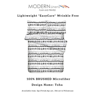Modern Linen Bedsheet-22 "Easy care" TOHA