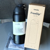 Aigo 32oz Insulated Vacuum Flask Stainless Steel Tumbler Bottle Wide Mouth Leak Proof FreeSip Flask