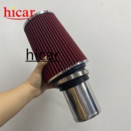 51/57/63/70/76mm Aluminum Air Intake Tube for Connecting Cold Air Intake Hose DIY Tube for Engine Ai
