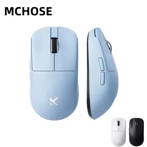 Mchose L7pro Microcheiria Lightweight Wireless Mouse Game E-Sports Office 3-Mode 2.4g/ Bluetooth Wir
