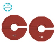 2PCS Gym Micro-Type Plates Dumbbell Fractional Weight Plate Rubber Fractional Weight Plates Plates A