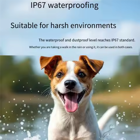 B97A-4G Dog Tracking Collar Locator IP67 Waterproof With Google Map Real Time Tracking For Pets GPS 