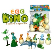 Egg Dino Explore Cognition ไข่ไดโนเสาร์ยาง ไข่ไดโนเสาร์ออกไข่ เซอร์ไพร์ส ไดโนเสาร์ ของเล่นไข่ไดโนโนเ