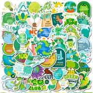 Earth Protection Sticker Sheet | Eco Friendly Nature Stickers | Green Planet Environmental Awareness