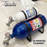 NOS Bottle Tissue Box NOS model Tissue Box NOS Tube/ Racing Desktop Decoration/