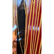 925 Sterling Silver Necklace Gold Plated Snake Pattern (Snake Chain) Weight 2.17 Grams Length 16 Inc