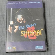 SEGA MD 卡帶 THE SUPER SHINOBI 超級忍 日版