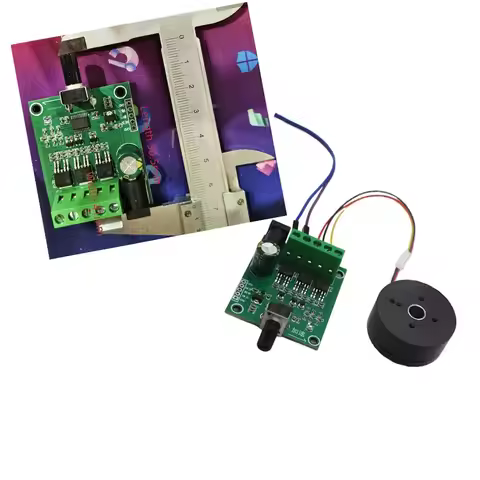 DC Brushless Motor Driver Board +2804 Brushless Motor Knob Speed Control No Hall Drive Set Motor For