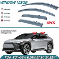 Suitable for Toyota bz4X Rainproof Rainproof Sun visor Window Rain Eyebrow BZ4X 2022-2023Window viso
