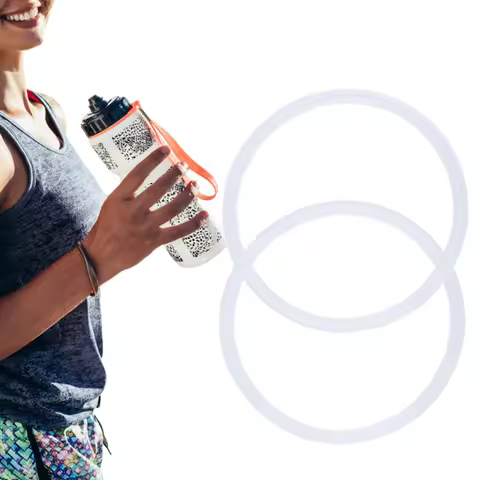 2Pcs Bottle Seal Ring Leak Proof Water Bottle Top Lid Parts Water Bottle Top Lid Gasket for Owala Fr