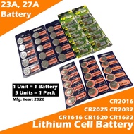 Airtag battery CR2016 CR2025 CR2032 CR1616 CR1620 CR1632 CR1220 Cell battery A23 A27 23A 27A SONY Re