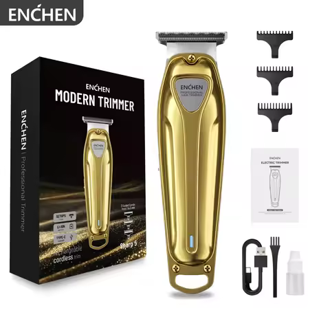 ENCHEN Sharp 5 Professional Hair Cut Beard Trimmer Long Lasting Type-C Rechargeable 150 Mins Runtime