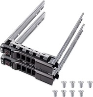 2pcs Pack 2.5" inch G176J G281D KG7NR Hard Drive Tray Caddy Compatible with Dell R610 R710 R620 R720