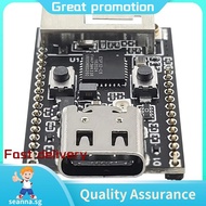 ESP32-C6 Development Board RISC-V 32-Bit  Wifi6 Module with Crystal Oscillator RGB LED 4MB FLASH USB