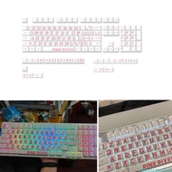 jenniferag.my Keyboard Mouse Accessory Large Characters PBT Pink Keycaps for Gamers Special