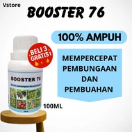 BOOSTER 76 Fertilizer Buy 3 get 1 free, Fertilizer Stimulant, Fruit, Flower, and Other Plants