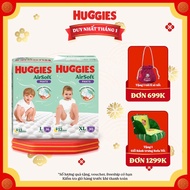 HUGGIES AIRSOFT PANTS LIGHTWEIGHT, BREATHABLE FOR BABY M46/L36/XL30/XXL24