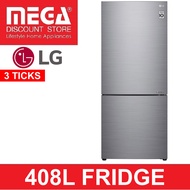 LG GB-B4059PZ 408L 2-DOOR FRIDGE (3 TICKS) + FREE $50 VOUCHER BY LG (UNTIL 31/05/2024)