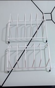 廚櫃內碗碟菜板收納架