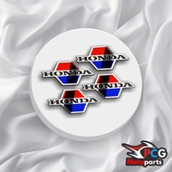 HONDA PCG Acrylic Emblem (2 PCS) Glossy C70HONDA