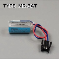 Mitsubishi ER17330V 3.6V Lithium Battery A6BAT MR-BAT PLC Backup Battery with Connector