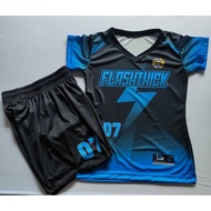 1 SET UP AND DOWN Customizable Basketball and Volleyball Jersey