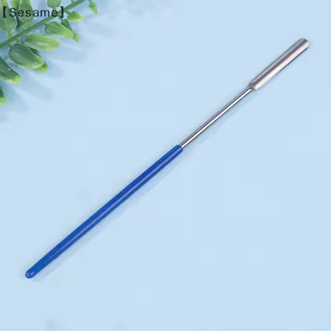 〔Sesame〕10-22cm Stainless Steel Micro Spatula Medicinal Spoon Pharmacy Scoop Shovel Experiment Pharm
