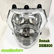 Demak DZM200 Original Headlight DZM 200 Head Light Headlamp Head Lamp